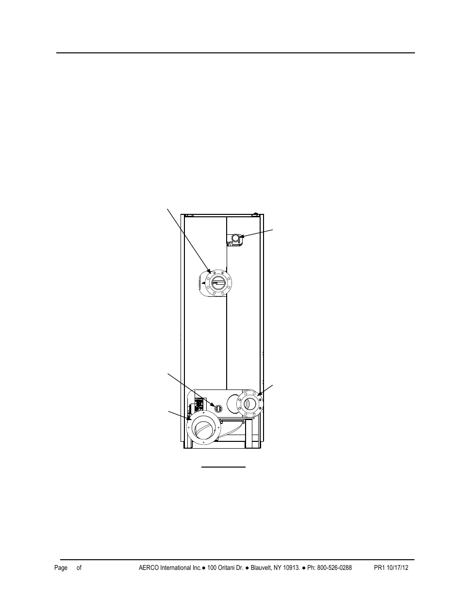 5 supply and return piping, 6 condensate drain and piping, Benchmark 2.0ln low nox boiler | Gf-123 | AERCO BMK 2.0 LN October 2012 User Manual | Page 18 / 172