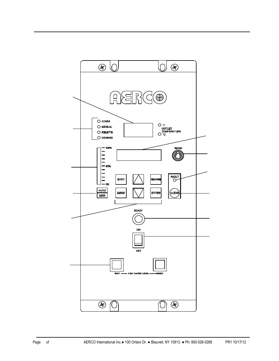 Benchmark 2.0ln low nox boiler, Gf-123 | AERCO BMK 2.0 LN October 2012 User Manual | Page 34 / 172