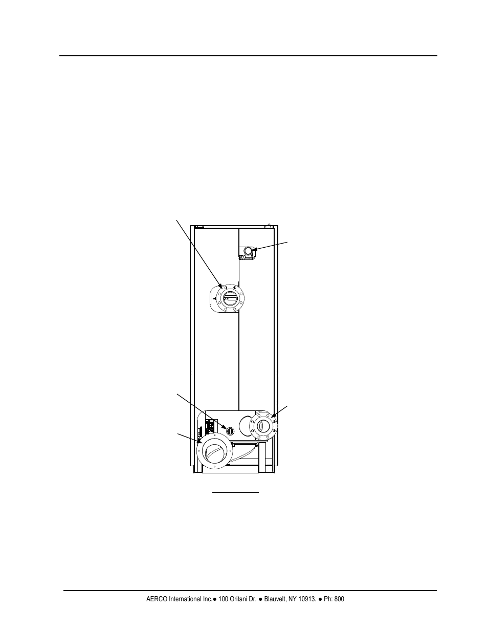 5 supply and return piping, 6 condensate drain and piping, Benchmark 2.0ln low nox boiler | Gf-123 | AERCO BMK 2.0 LN Natural Gas (SN G-11-1861 and above) User Manual | Page 18 / 170