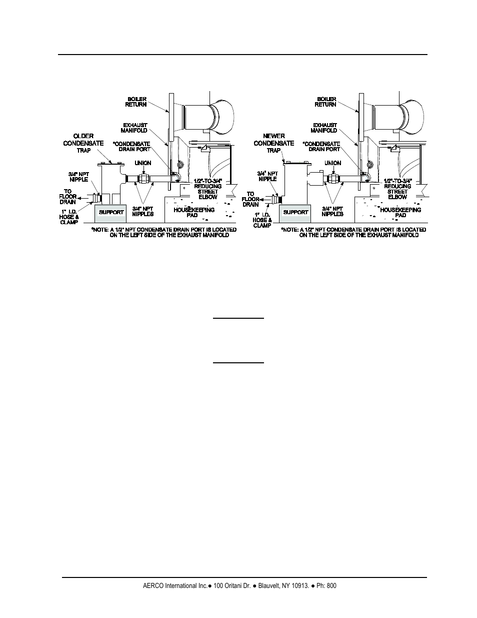 7 gas supply piping, Benchmark 2.0ln low nox boiler, Gf-123 | AERCO BMK 2.0 LN Natural Gas (SN G-11-1861 and above) User Manual | Page 20 / 170