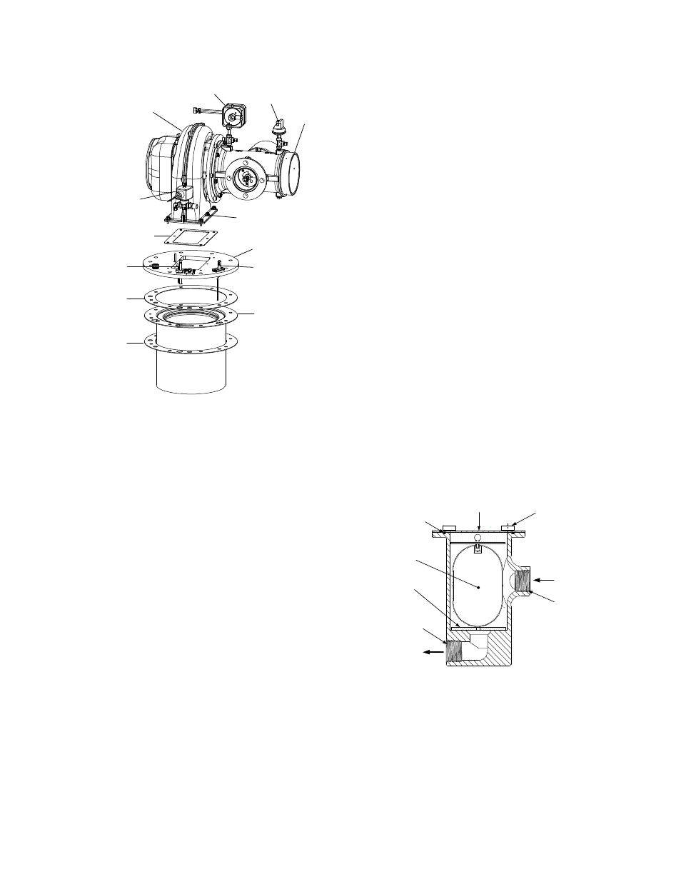 7 condensate trap, Maintenance, Figure 7-5 burner assembly exploded view | Figure 7-6 condensate trap | AERCO BMK 2.0 LN Nat. Gas June 2010 User Manual | Page 61 / 125