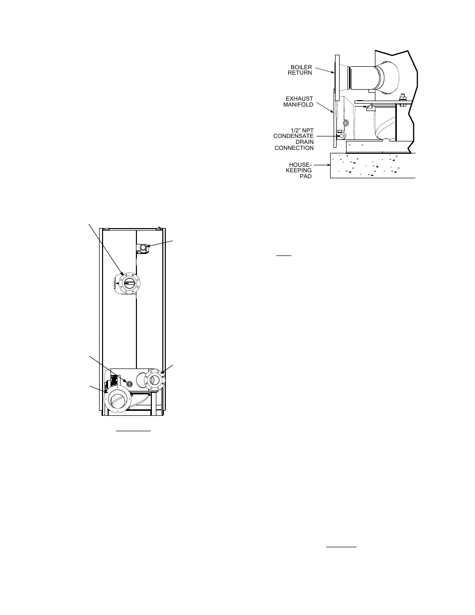 5 supply and return piping, 6 condensate drain and piping, Installation | AERCO BMK 2.0 LN Natural Gas 2008 User Manual | Page 13 / 111