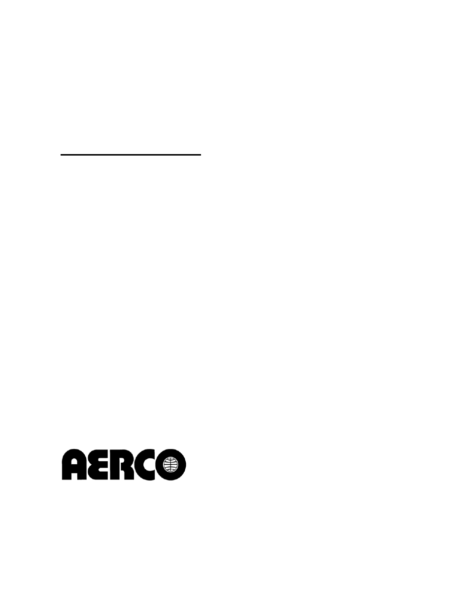 Telephone support | AERCO BMK 2.0 LN Nat. Gas for Mass. only User Manual | Page 2 / 113