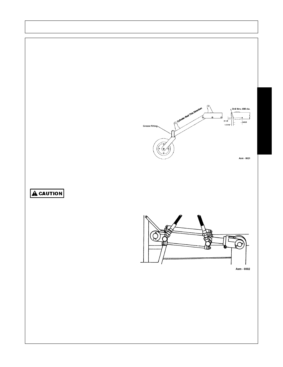 Planer wheel, Operation - special notice, Planer wheel -3 operation - special notice -3 | Assembly, Assembl y | Bush Hog FC-BL-0002 User Manual | Page 27 / 62