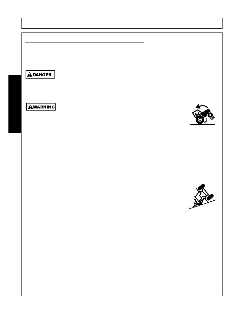 Driving the tractor and implement, Driving the tractor and implement -14, Operation | Opera t ion | Bush Hog FC-BL-0002 User Manual | Page 46 / 62