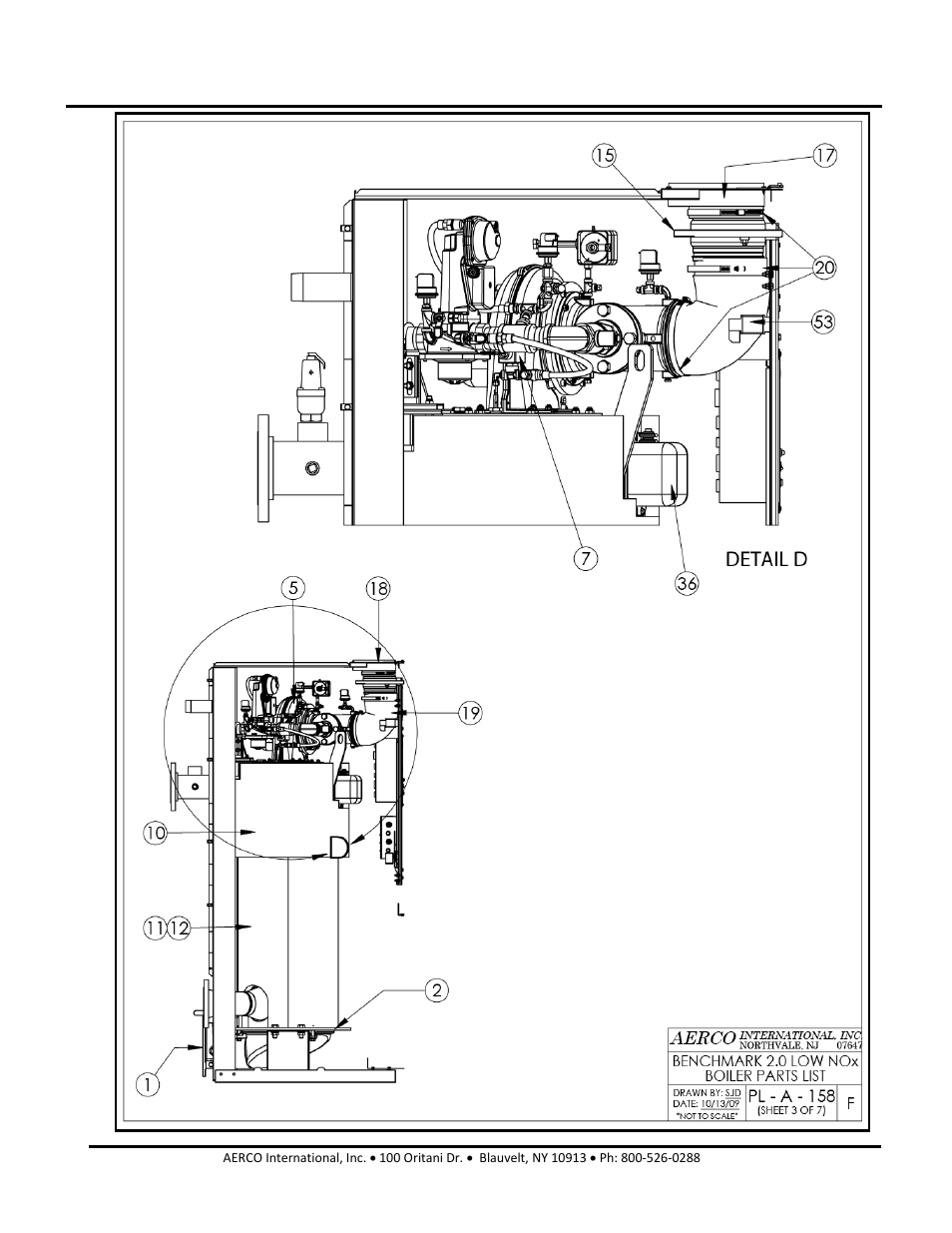 Benchmark 2.0ln dual-fuel low nox boiler, Gf-127 | AERCO BMK 2.0 LN Dual Fuel Serial G-11-2402 and UP User Manual | Page 131 / 160