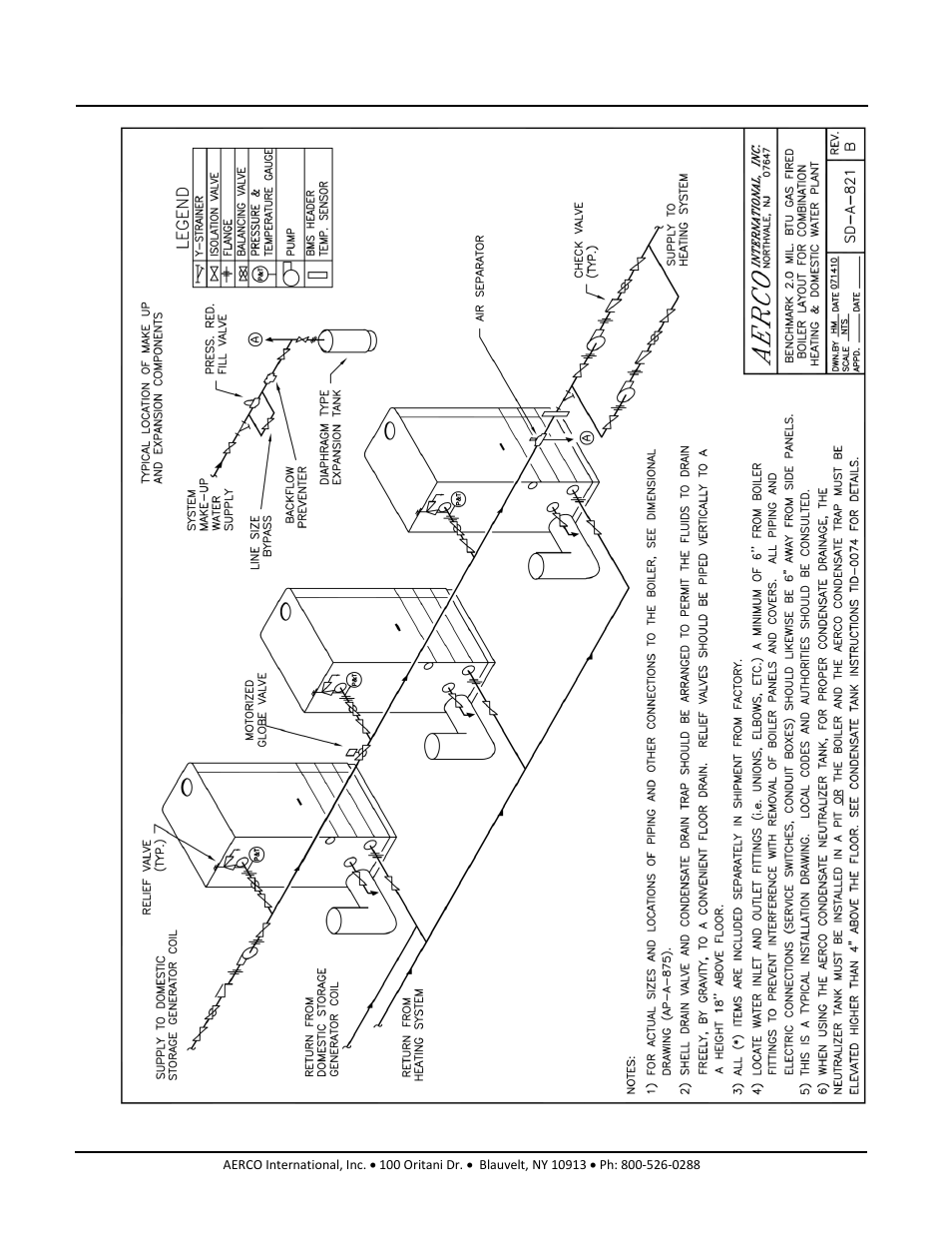 Benchmark 2.0ln dual-fuel low nox boiler, Gf-127 | AERCO BMK 2.0 LN Dual Fuel Serial G-11-2402 and UP User Manual | Page 142 / 160