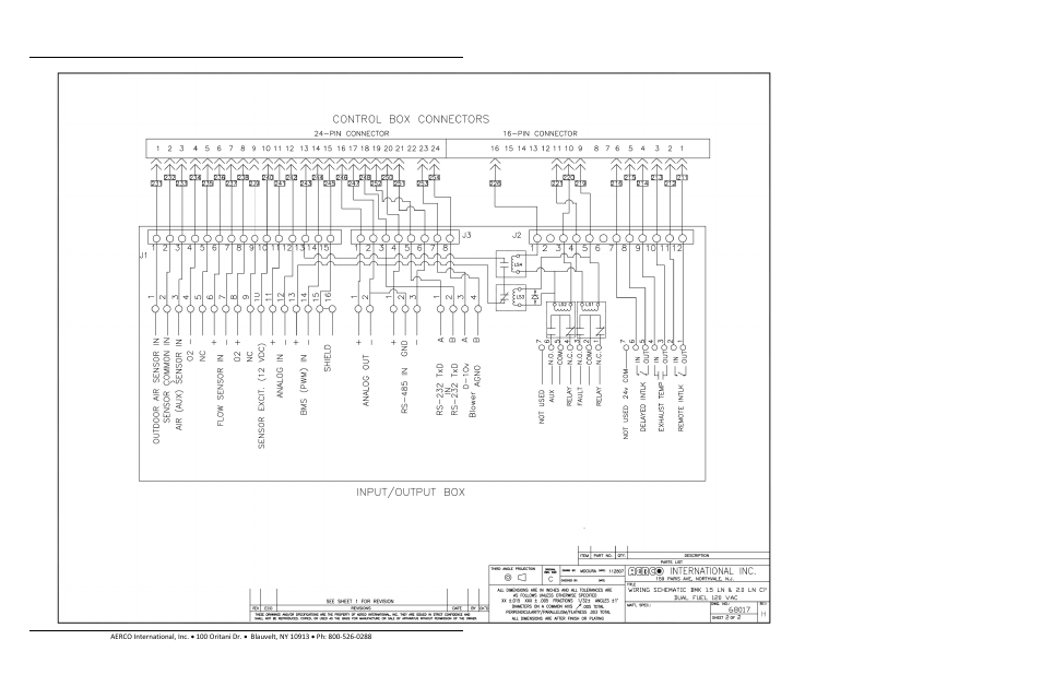 Benchmark 2.0ln dual-fuel low nox boiler, Gf-127 | AERCO BMK 2.0 LN Dual Fuel Serial G-11-2402 and UP User Manual | Page 146 / 160