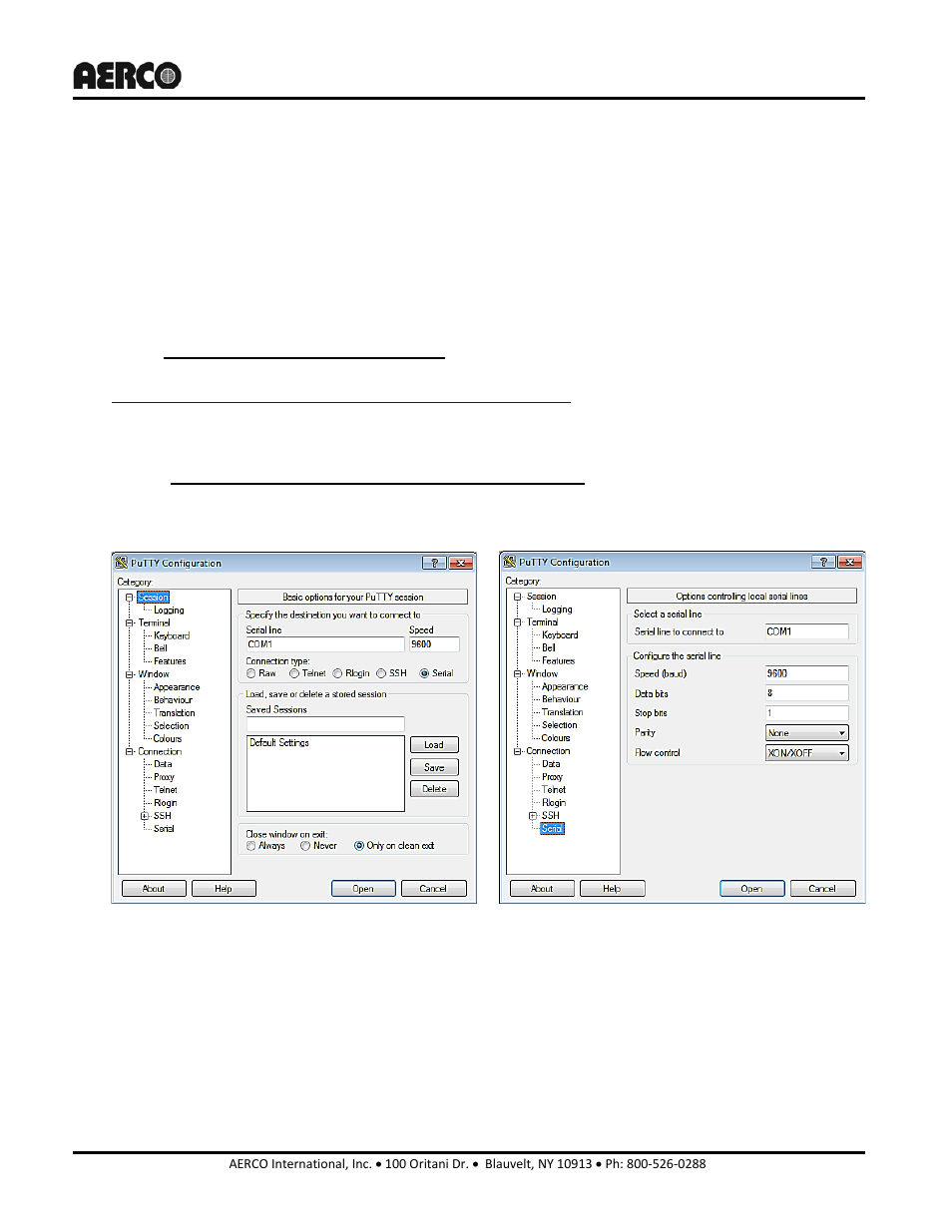 Chapter 9: rs232 communication, Chapter 8, Chapter 9 | 1 introduction, 1 aquiring the putty application, 2 logging on to a remote machine using putty, Benchmark 2.0ln dual-fuel low nox boiler, Gf-127 | AERCO BMK 2.0 LN Dual Fuel Serial G-11-2402 and UP User Manual | Page 97 / 160