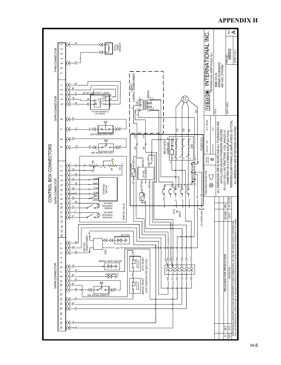 AERCO BMK 2.0 LN Nat. Gas User Manual | Page 103 / 112