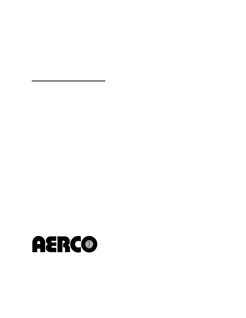 Telephone support | AERCO BMK 2.0 LN Nat. Gas User Manual | Page 2 / 112