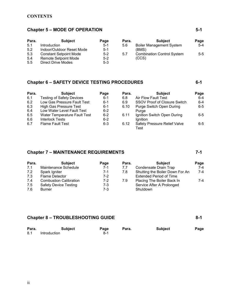 AERCO BMK 2.0 LN Nat. Gas User Manual | Page 4 / 112