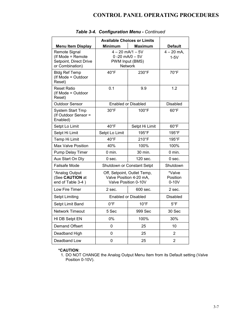 Control panel operating procedures | AERCO BMK 3.0 LN Dual-Fuel Series Gas Fired Low NOx Boiler System User Manual | Page 29 / 136
