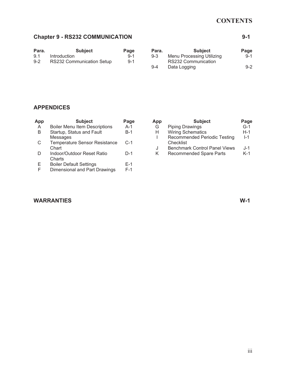 AERCO BMK 3.0 LN Natural Gas July 2011 User Manual | Page 5 / 129