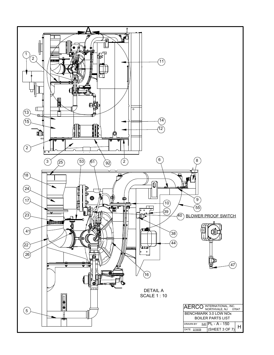 Appendix f, Aerco | AERCO BMK 3.0 LN Nat. Gas June 2010 User Manual | Page 102 / 129