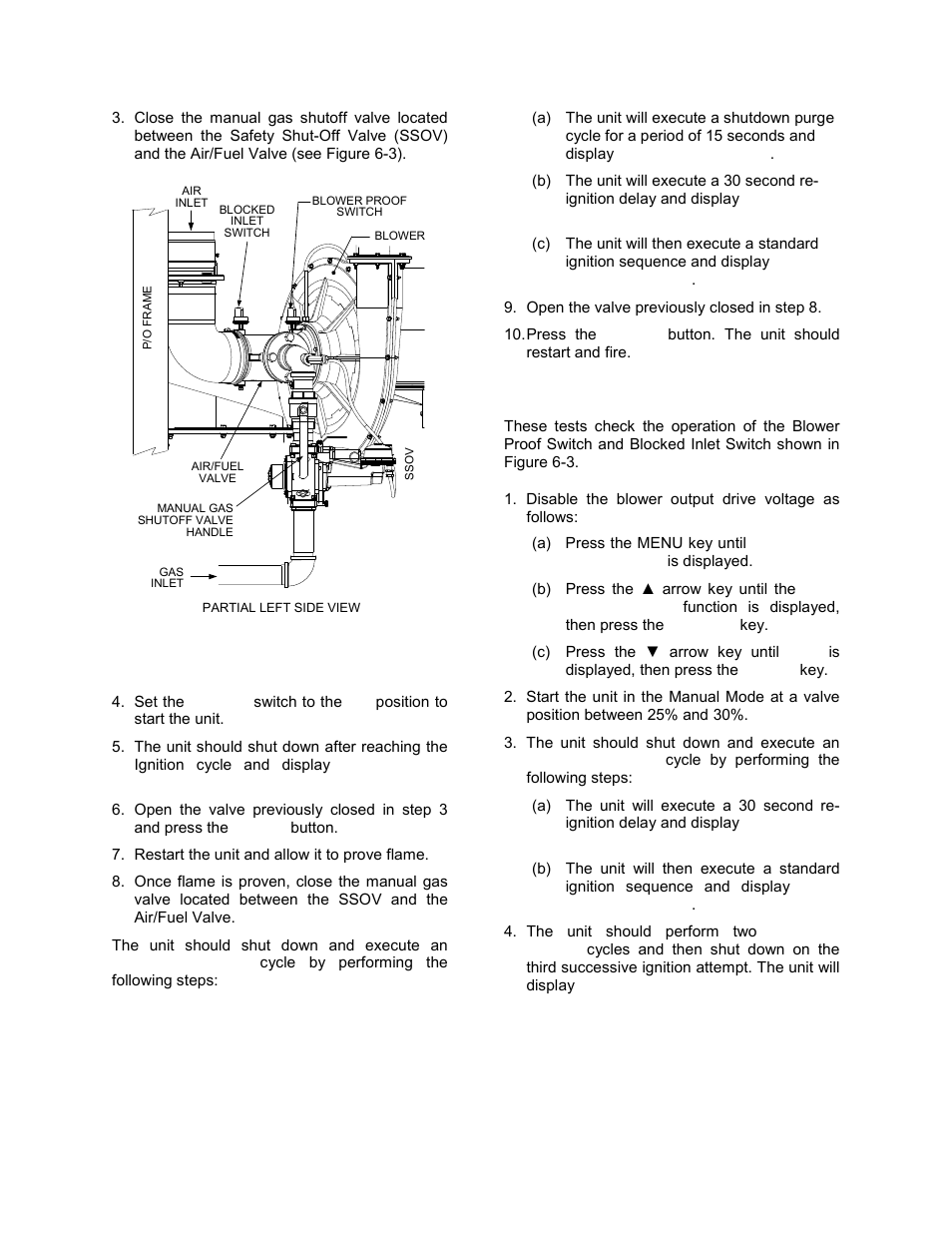 Safety device testing | AERCO BMK 3.0 LN Nat. Gas June 2010 User Manual | Page 50 / 129