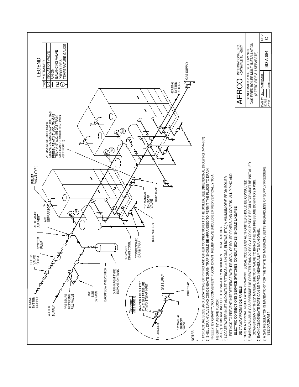 Appendix g | AERCO BMK 3.0 LN Nat. Gas APRIL 2009 User Manual | Page 103 / 125