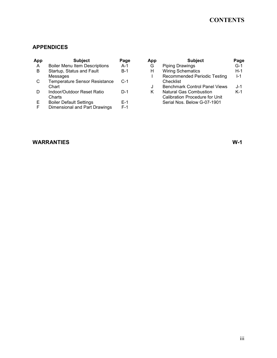 AERCO BMK 3.0 LN Nat. Gas APRIL 2009 User Manual | Page 5 / 125