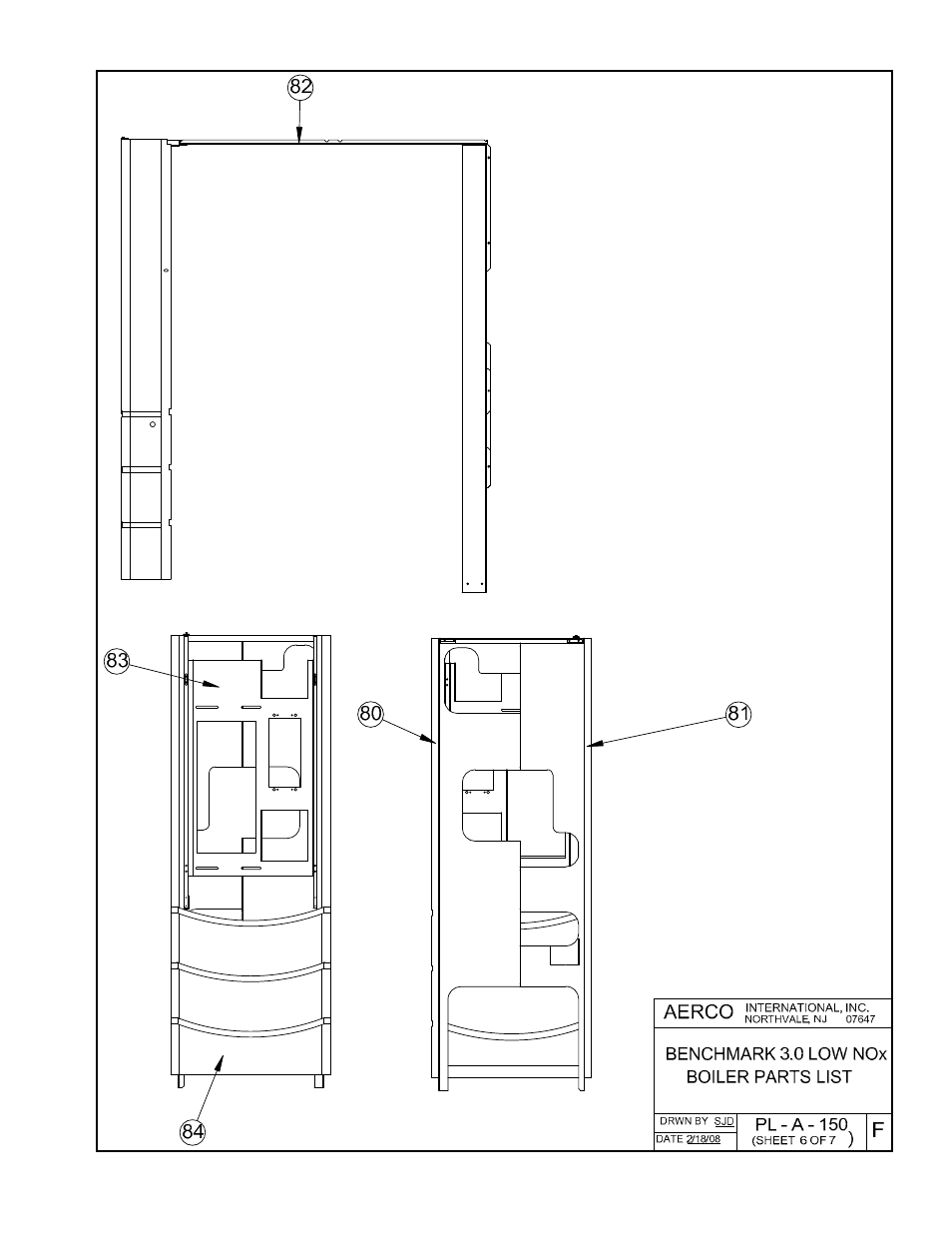 AERCO BMK 3.0 LN Nat. Gas APRIL 2009 User Manual | Page 99 / 125