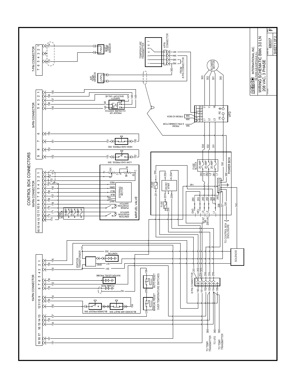 Appendix h - wiring diagrams, Appendix h | AERCO BMK 3.0 LN Nat. Gas for Mass. only User Manual | Page 109 / 127