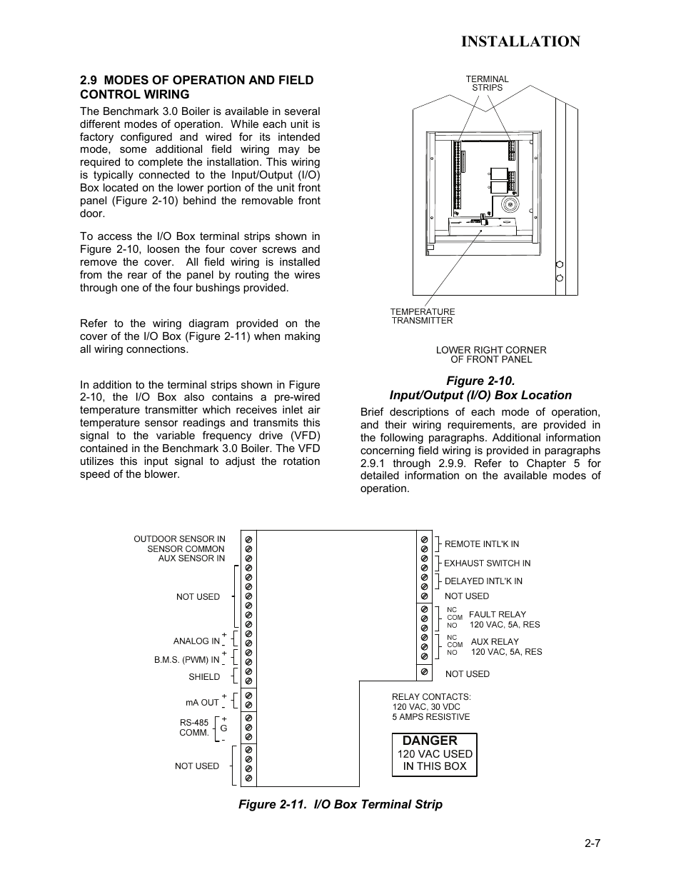 Installation | AERCO BMK 3.0 LN Nat. Gas Jan 2009 User Manual | Page 17 / 121
