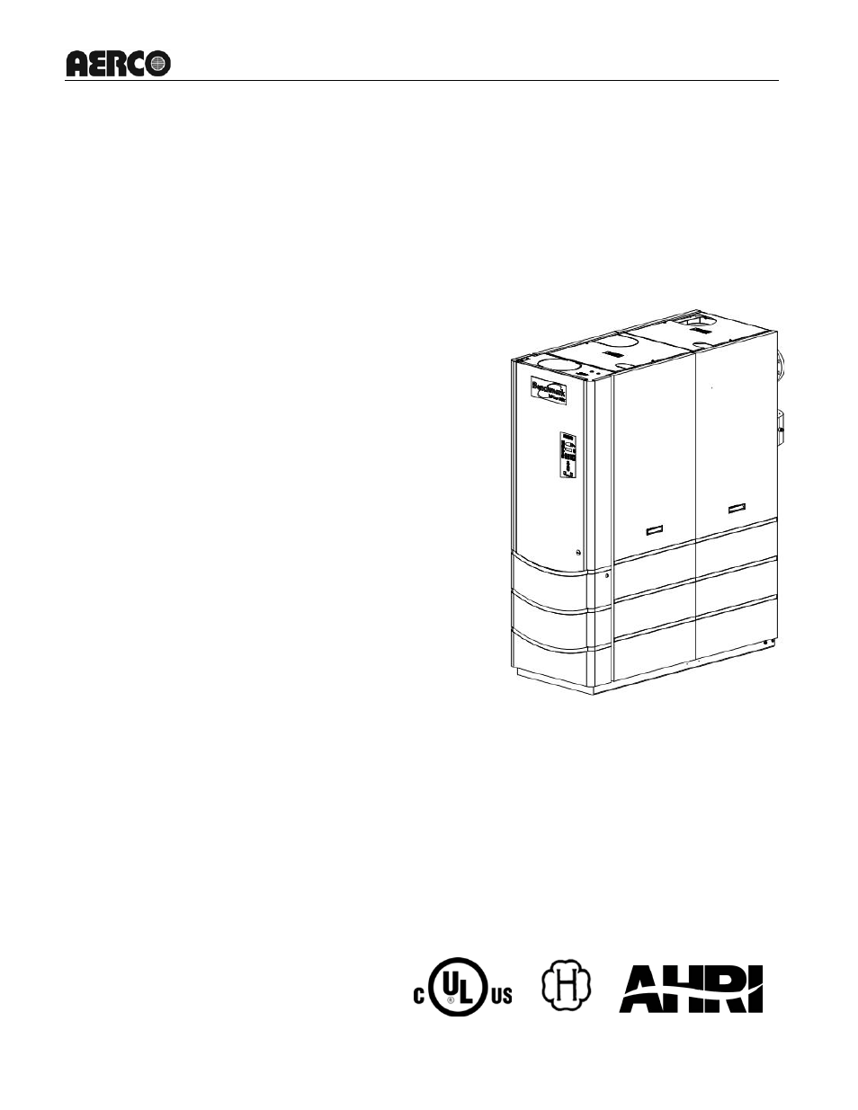 AERCO BMK 3.0 LN Dual Fuel July 2011 User Manual | 138 pages