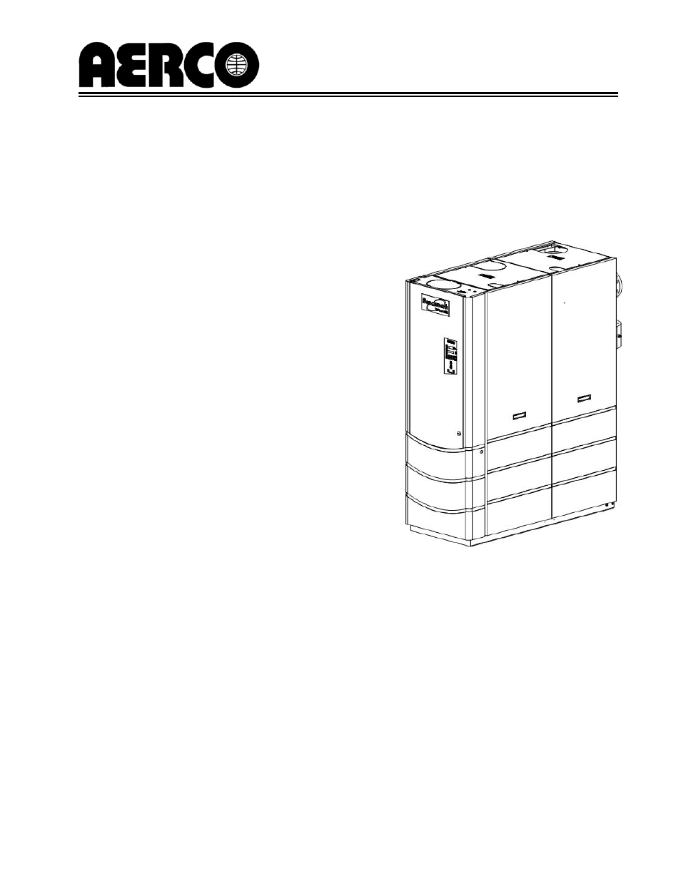 AERCO BMK 3.0 LN Dual Fuel Jan 2011 User Manual | 137 pages