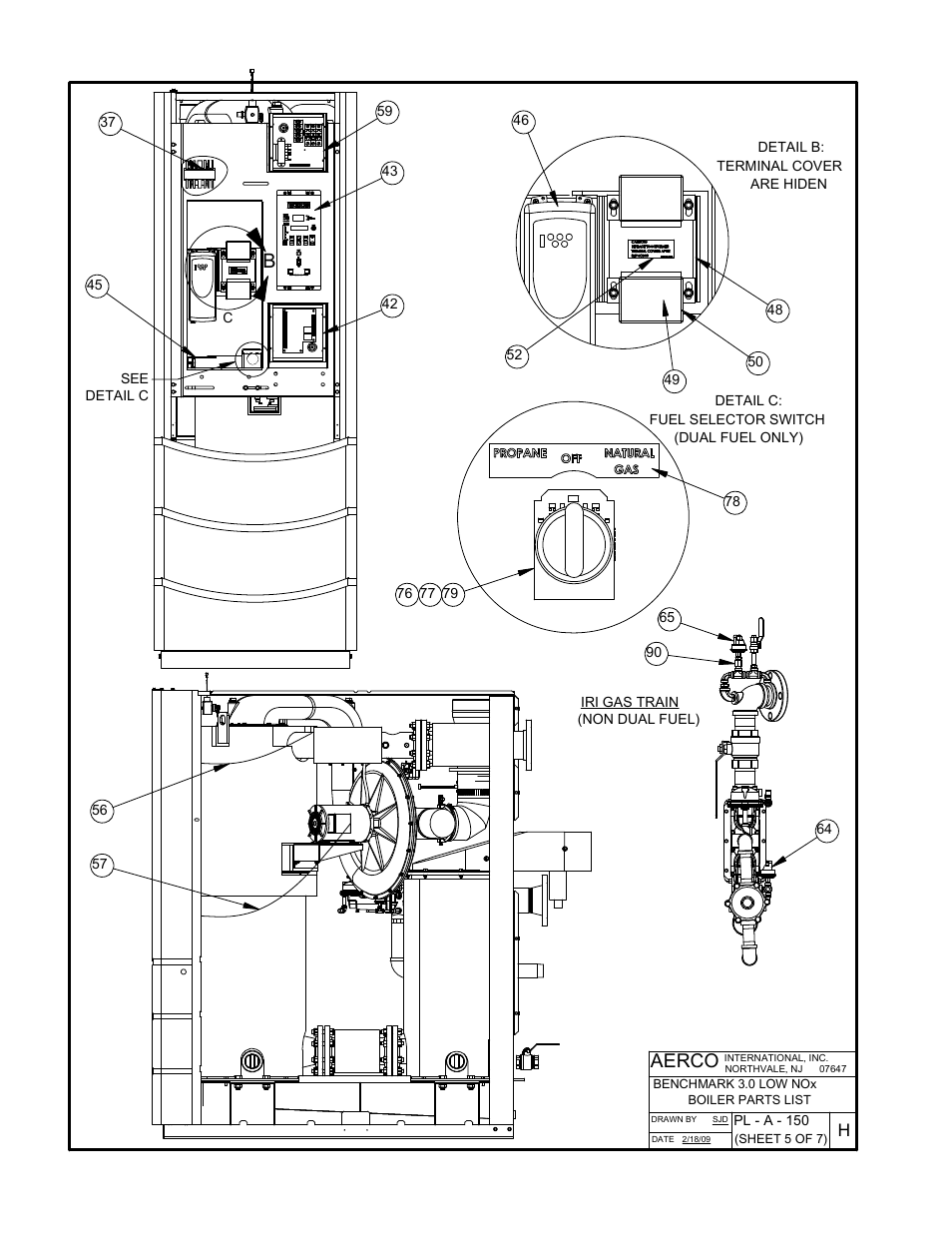 Appendix f, Aerco, F-12 | AERCO BMK 3.0 LN Dual Fuel Jan 2011 User Manual | Page 110 / 137