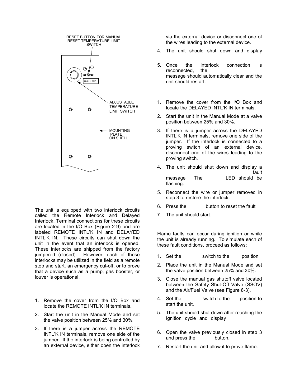 Safety device testing | AERCO BMK 3.0 LN Dual Fuel June 2010 User Manual | Page 52 / 145