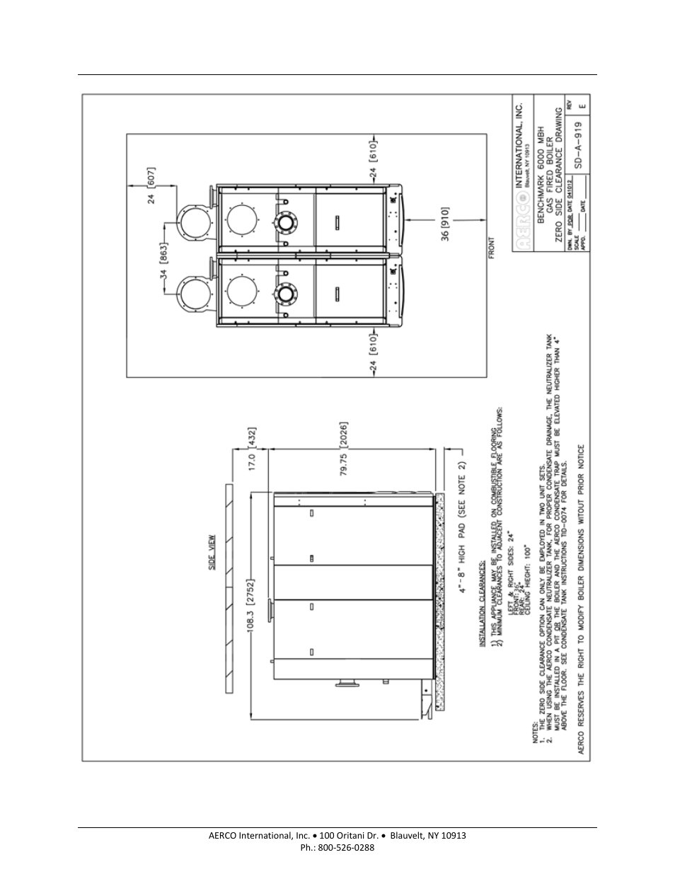 AERCO BMK 6000 Dual Fuel User Manual | Page 174 / 219