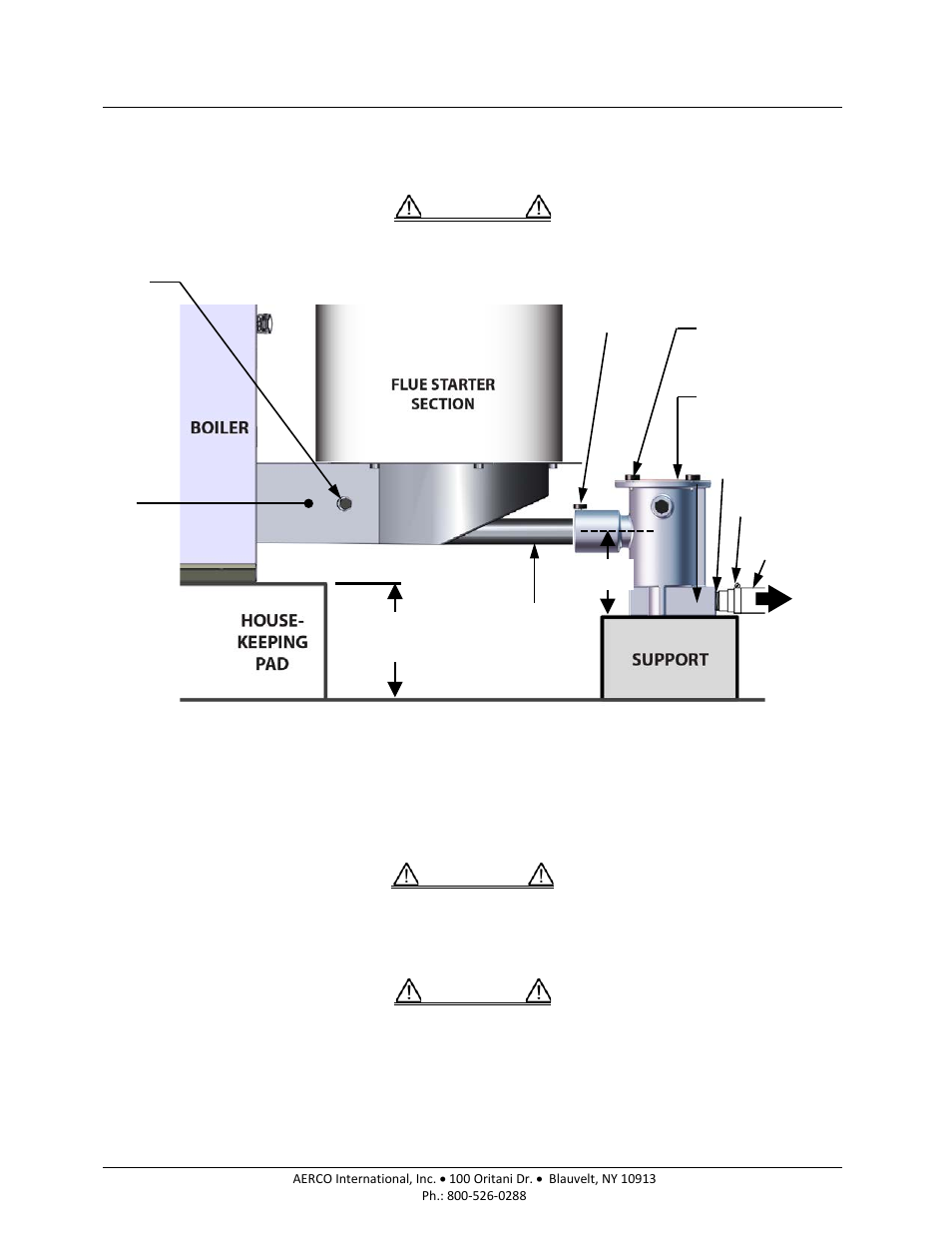 8 gas supply piping | AERCO BMK 6000 User Manual | Page 23 / 210