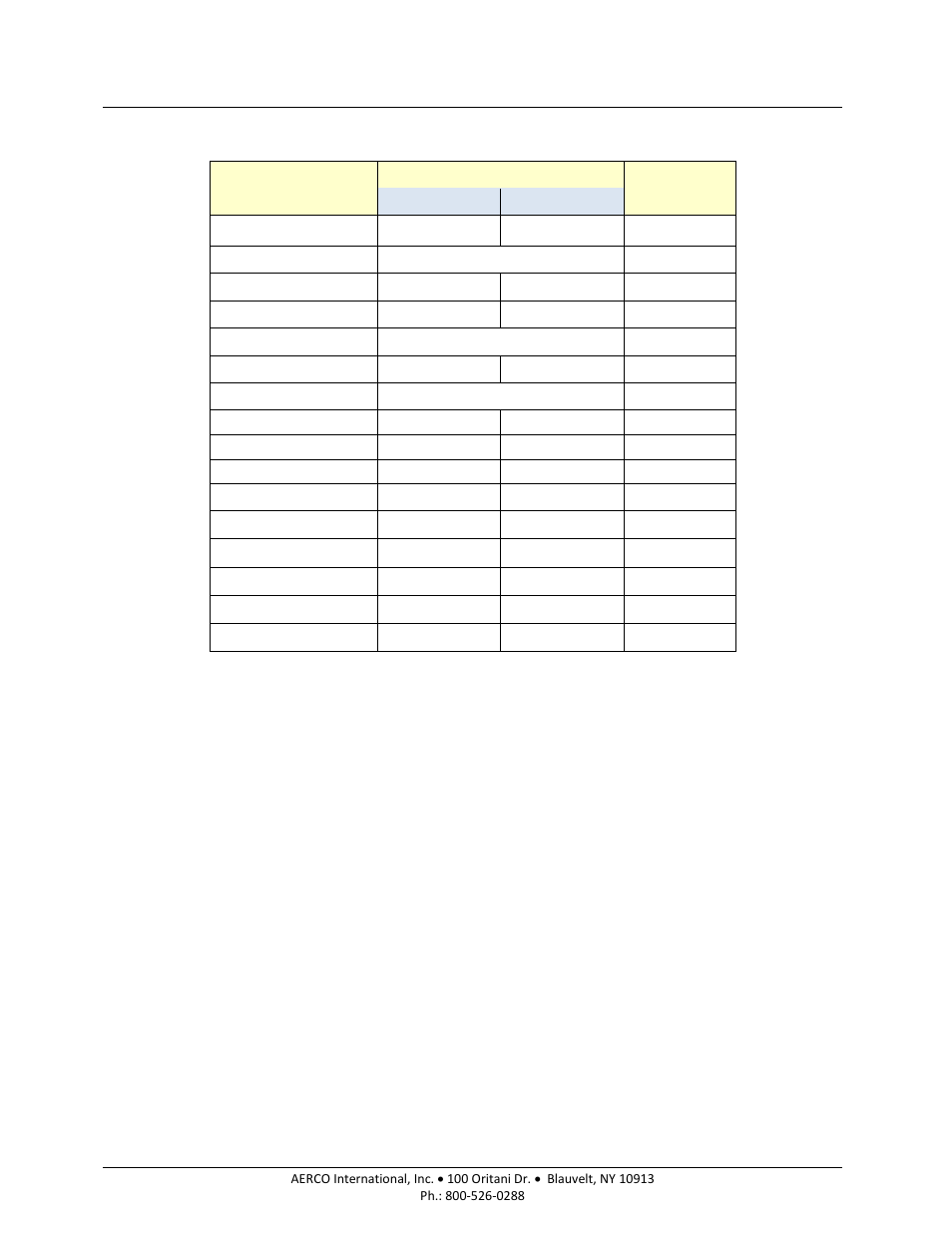 6 configuration menu | AERCO BMK 6000 User Manual | Page 44 / 210