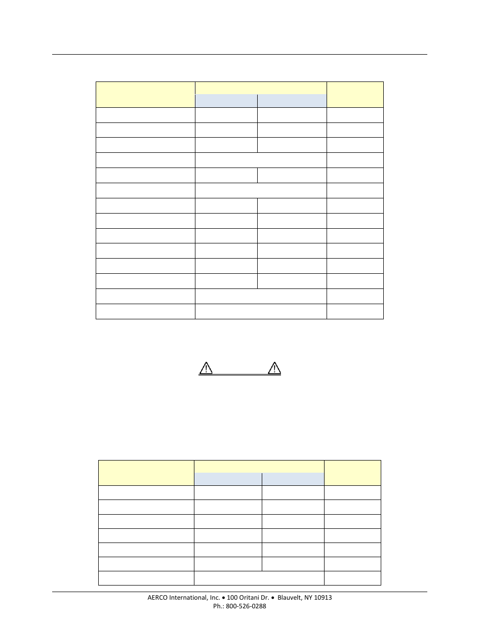 7 tuning menu | AERCO BMK 6000 User Manual | Page 46 / 210