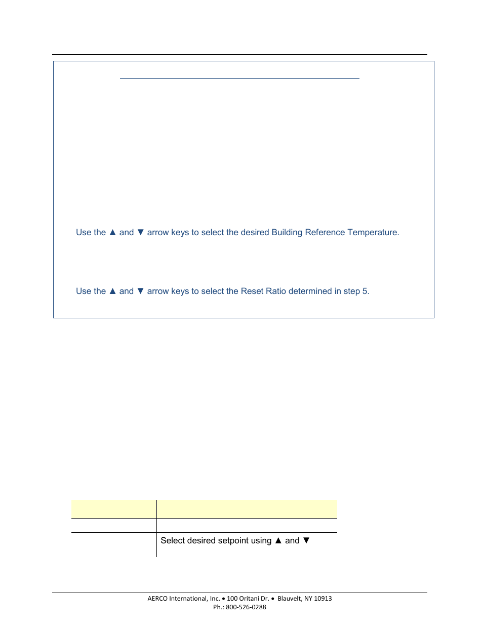 3 constant setpoint mode, 1 setting the setpoint | AERCO BMK 6000 User Manual | Page 70 / 210