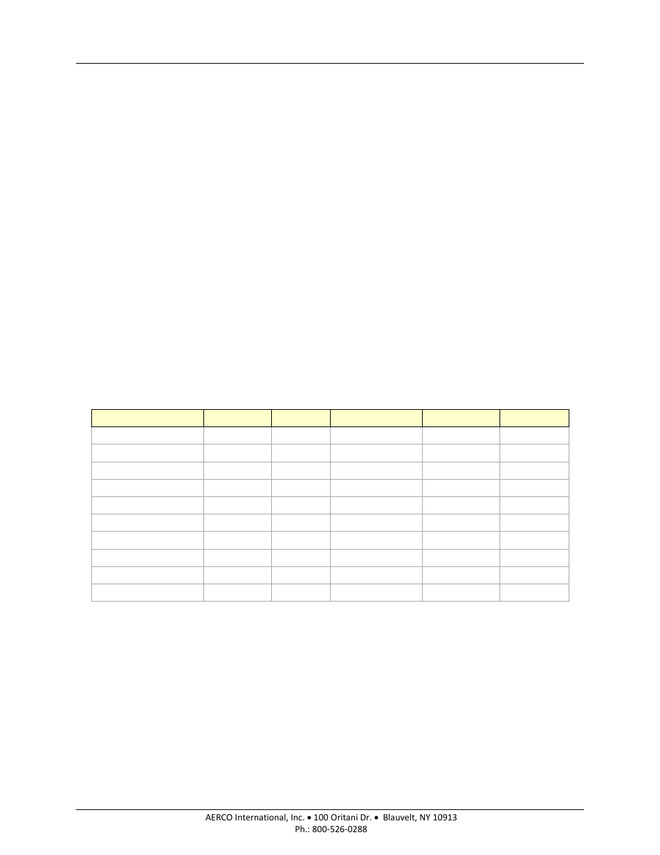 2 operation time log | AERCO BMK 1000 User Manual | Page 121 / 192