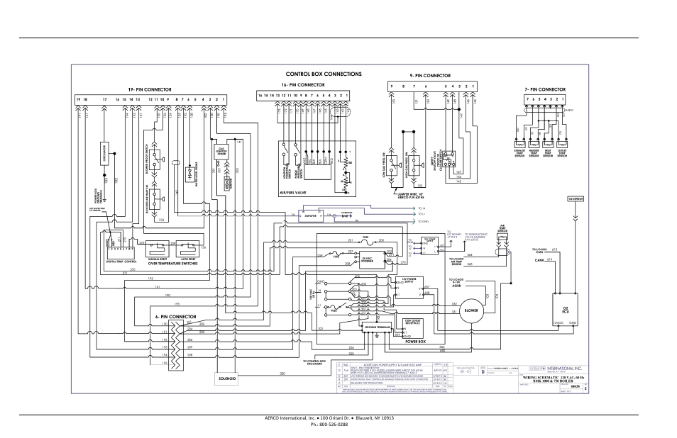 Appendix i – c-more wiring diagrams | AERCO BMK 1000 User Manual | Page 175 / 192