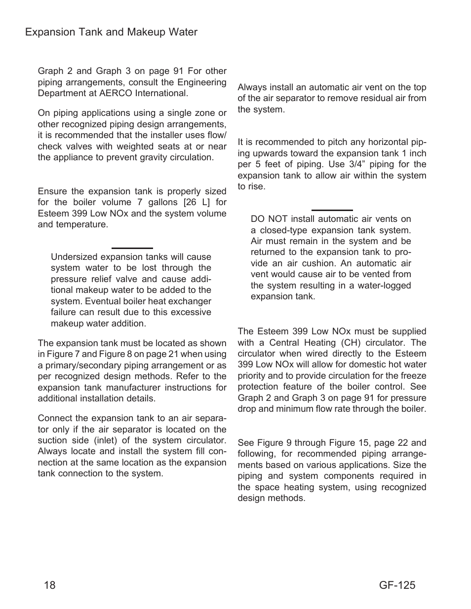 AERCO Esteem O&M Manual User Manual | Page 24 / 98