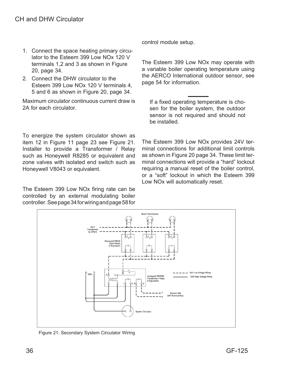 AERCO Esteem O&M Manual User Manual | Page 42 / 98
