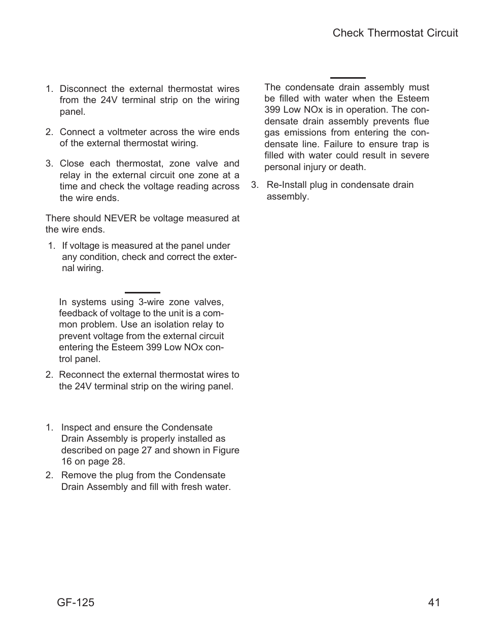 AERCO Esteem O&M Manual User Manual | Page 47 / 98