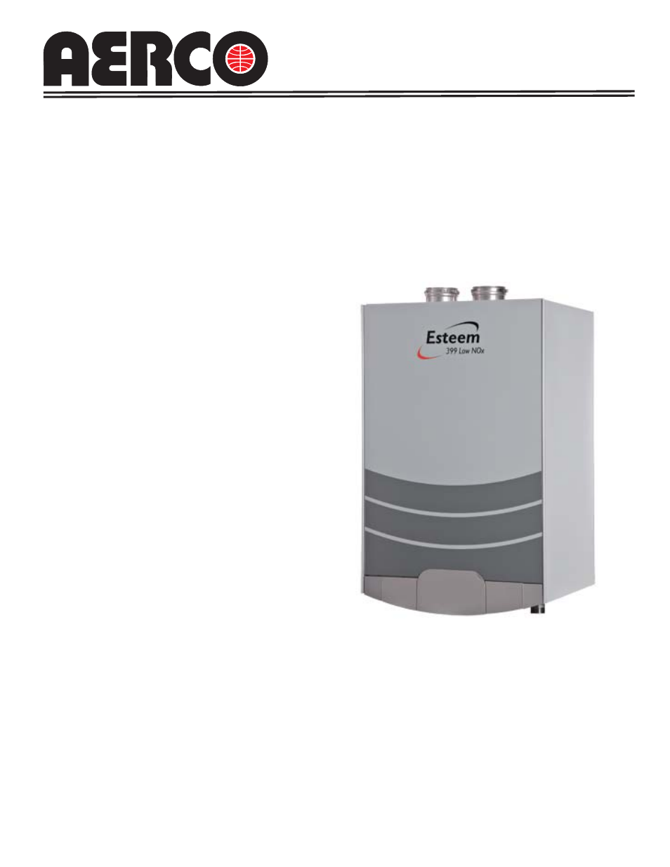 AERCO Esteem Users Guide User Manual | 22 pages