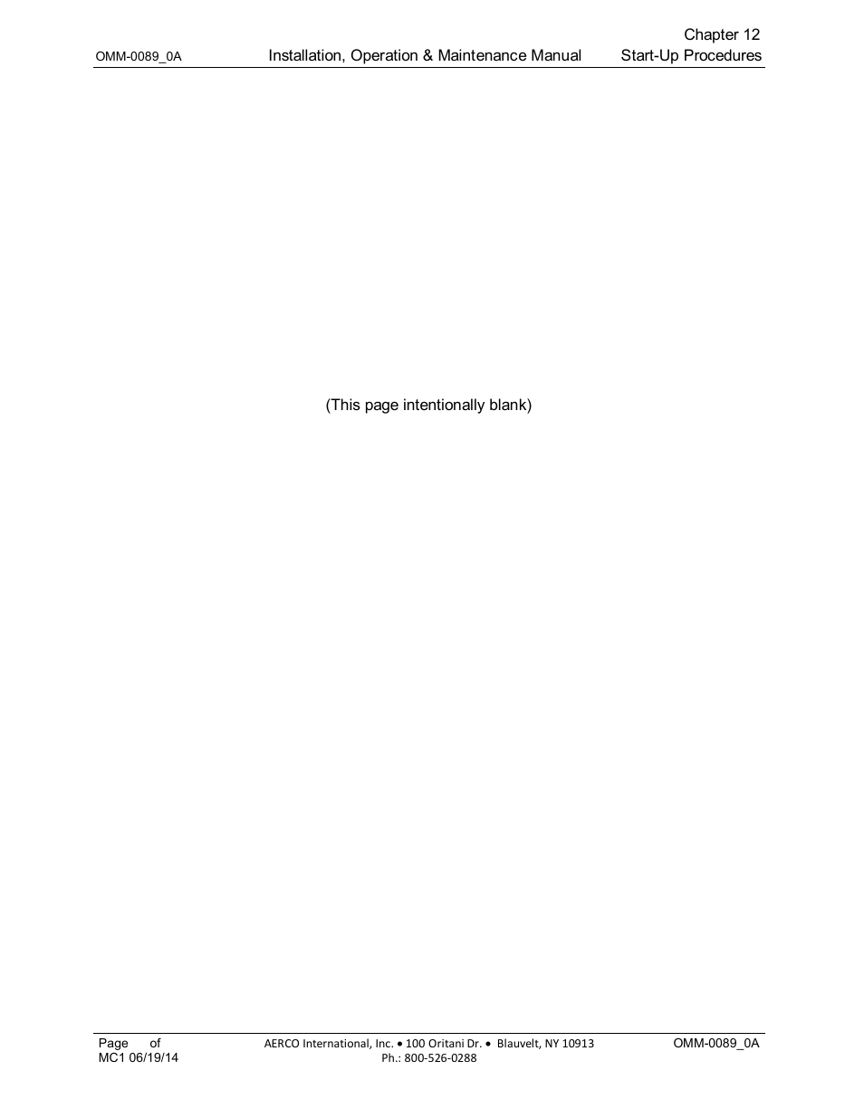 AERCO Esteem Boiler with EZ-Set Controller User Manual | Page 98 / 188