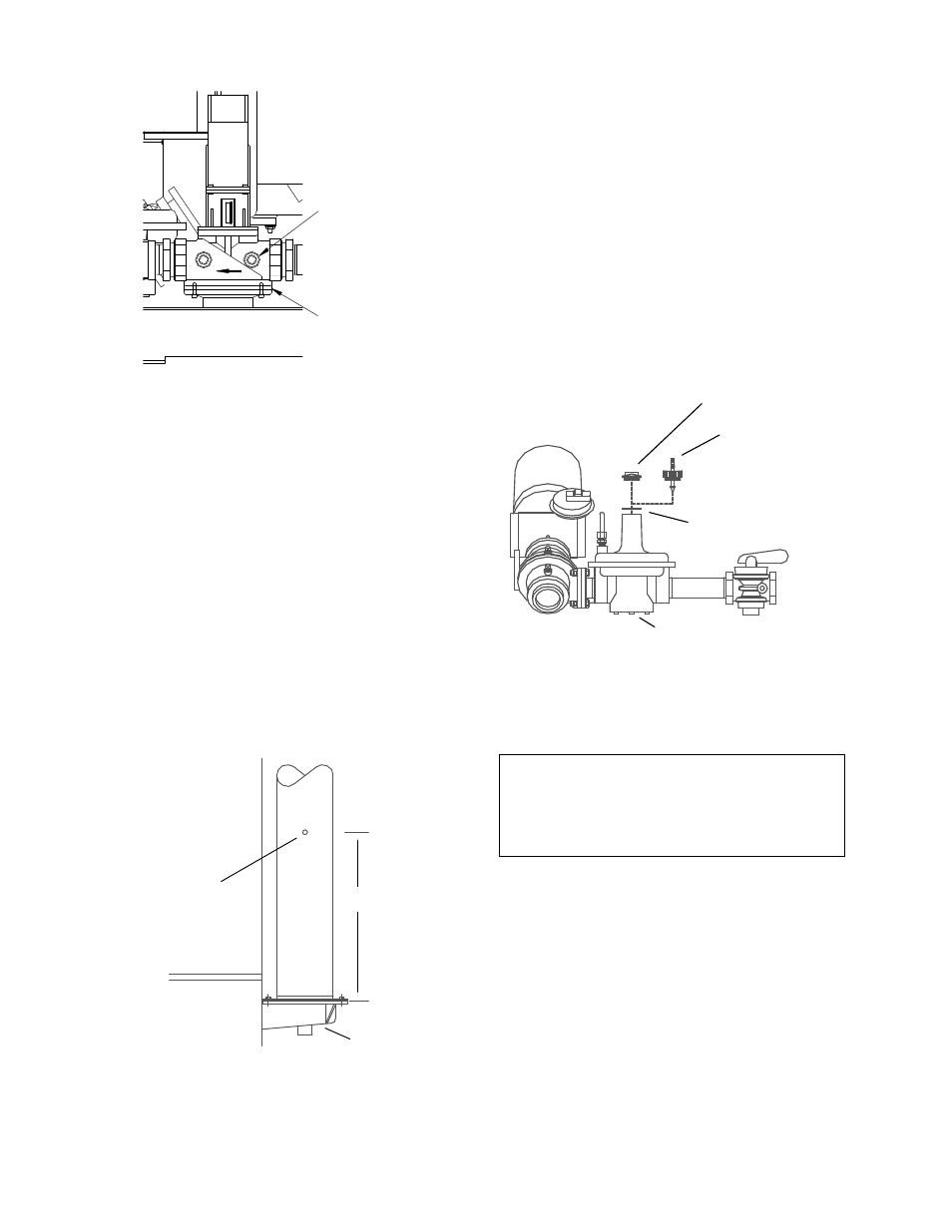 Figure 4.1, 1/8” gas plug location, 3 preparing the flue vent probe hole | Figure 4.2, Analyzer probe hole location, Figure 4.3, 3 natural gas combustion calibration, Initial start-up, Important | AERCO KC1000 Boiler equipped with C-More 2002 User Manual | Page 42 / 110