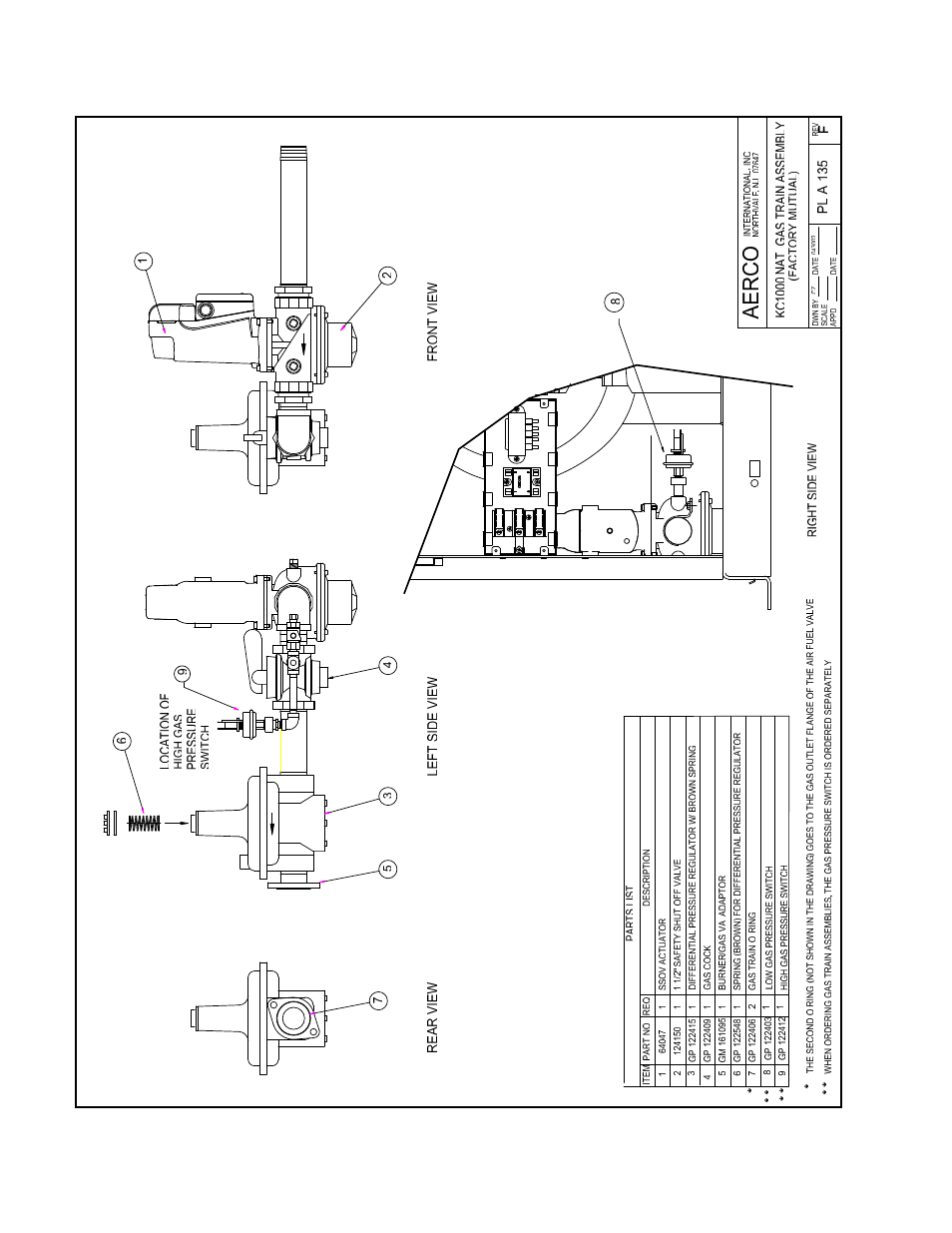 Appendix f | AERCO KC1000 Boiler equipped with C-More version 3.04 User Manual | Page 94 / 108