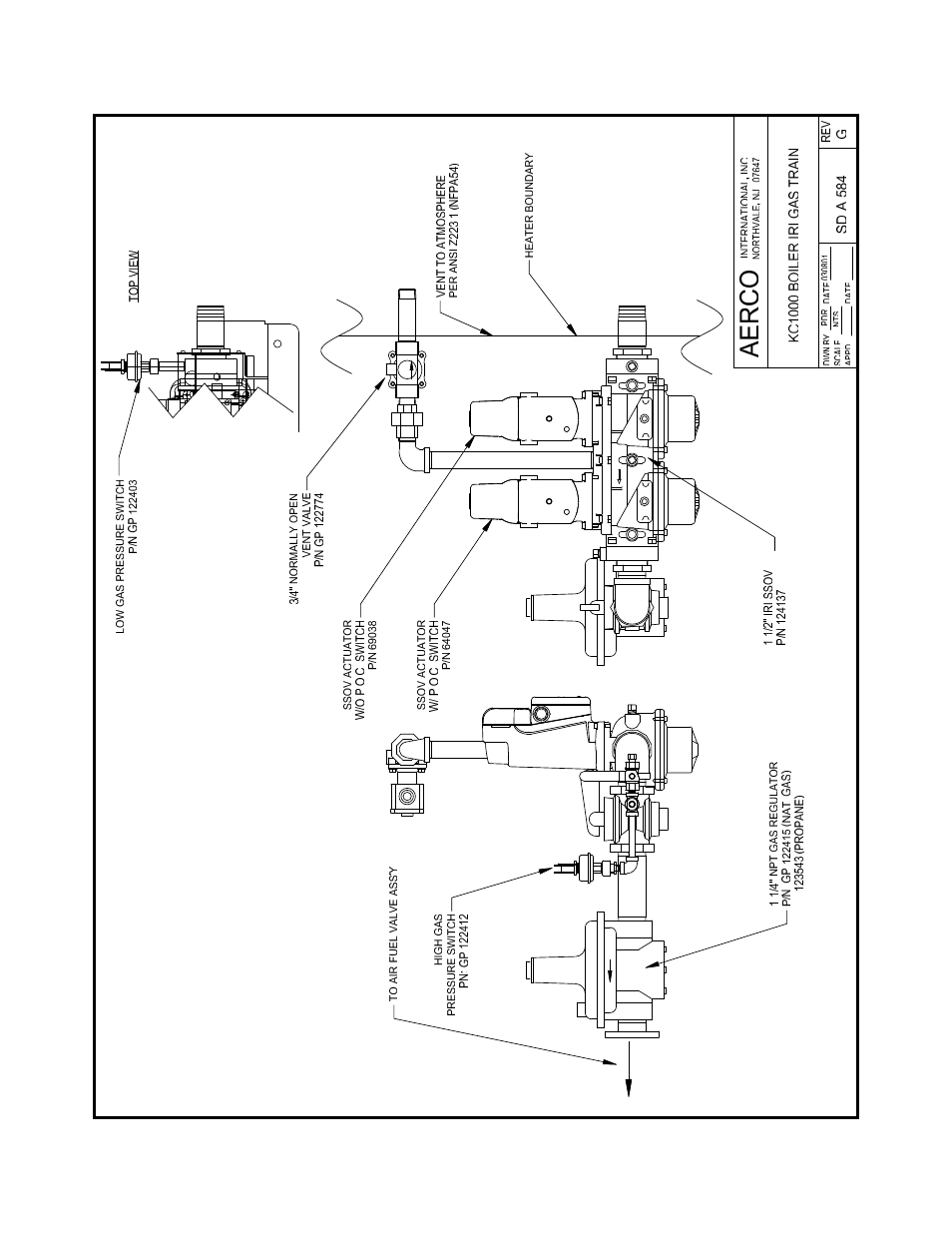 Appendix f | AERCO KC1000 Boiler equipped with C-More version 3.04 User Manual | Page 95 / 108