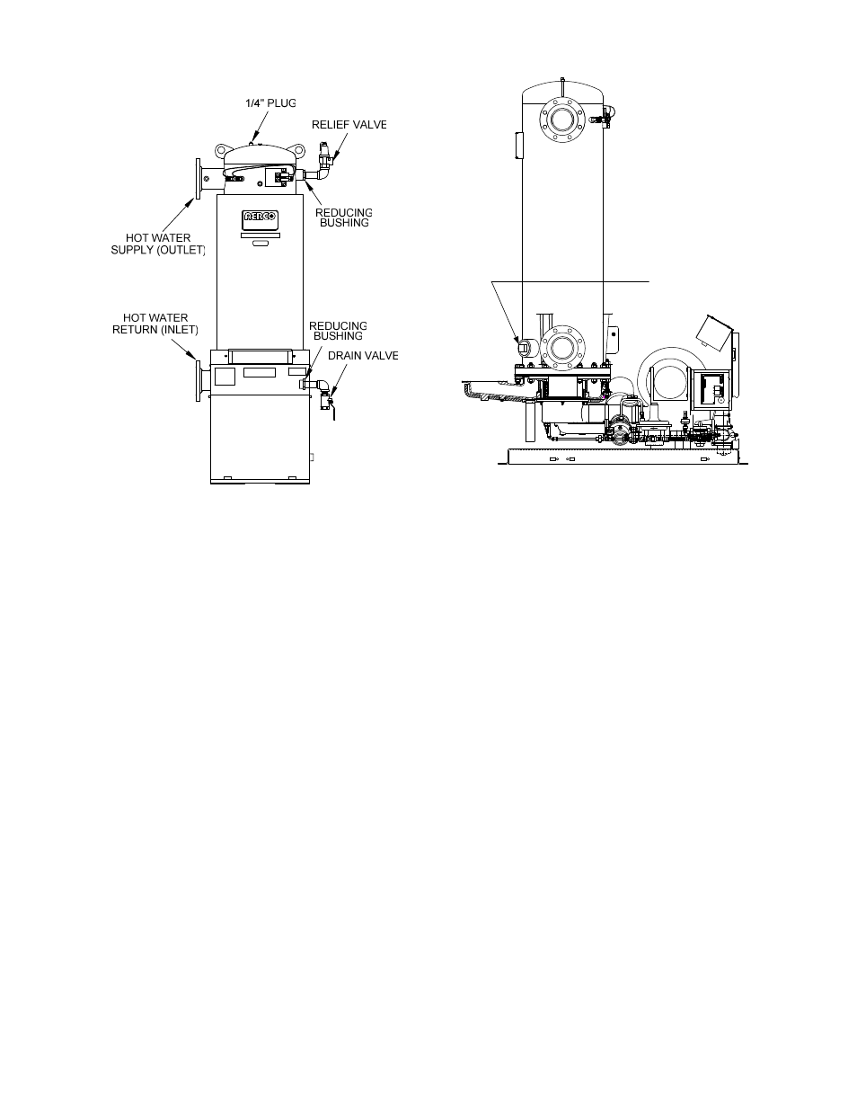 8 condensate drain assembly, Maintenance | AERCO KC1000 Low NOx Boiler equipped with C-More version 3.04 User Manual | Page 59 / 113