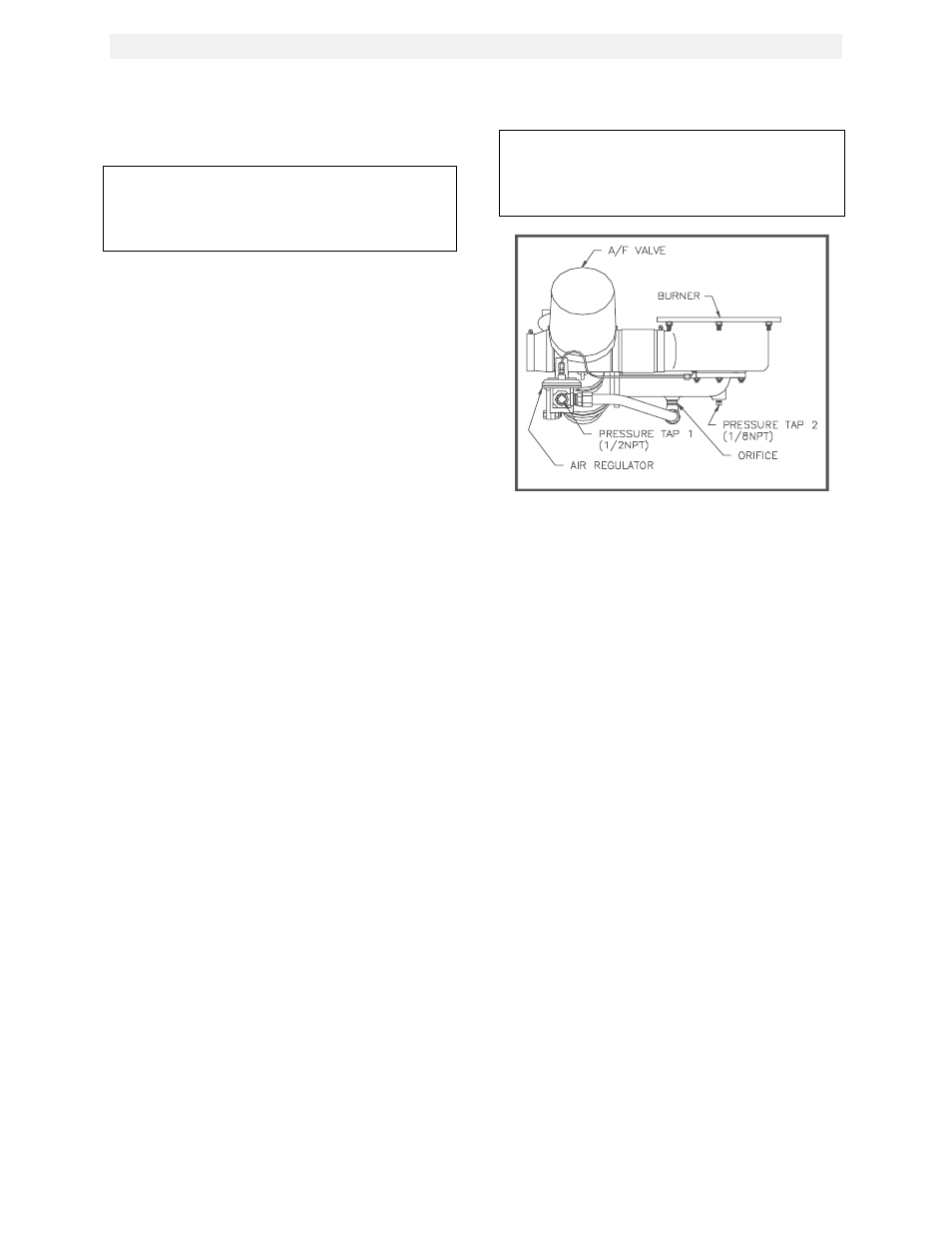 Propane air differential pressure taps, Initial start-up | AERCO KC1000 Boiler equipped with Mod-Box Controller User Manual | Page 27 / 82