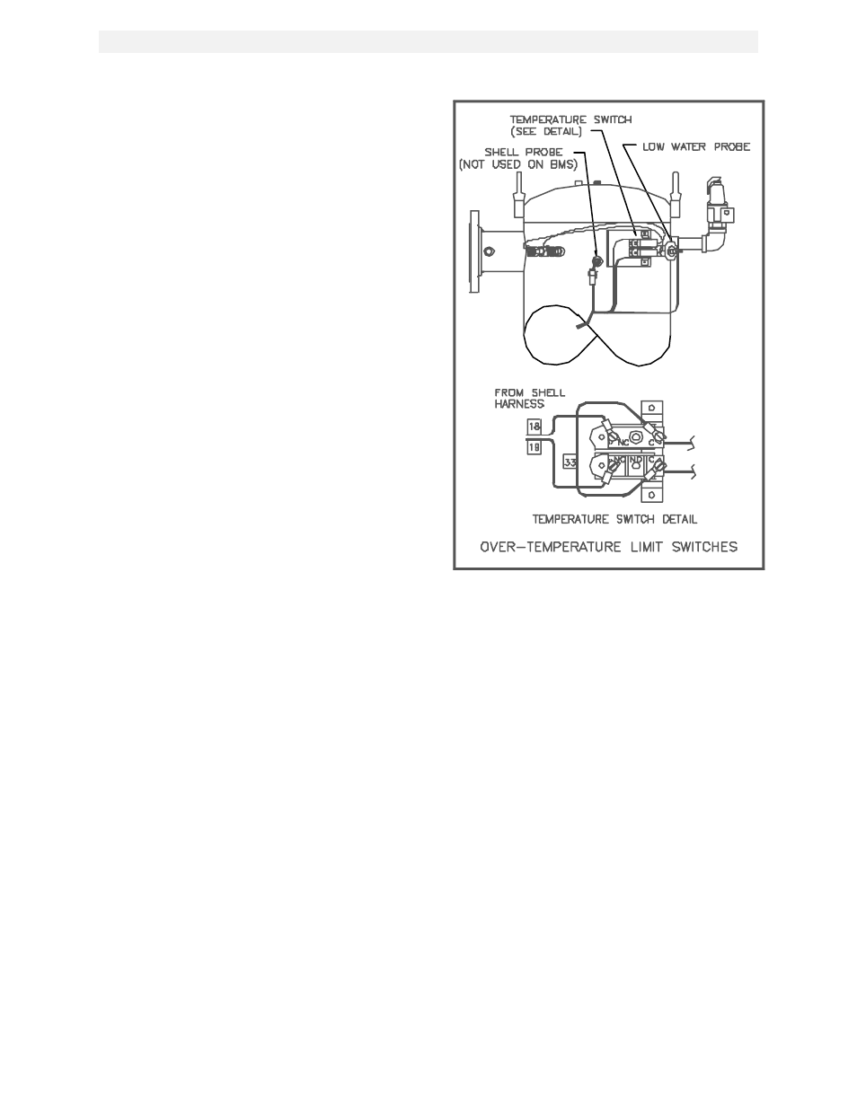 Over temperature limit switch location, Initial start-up | AERCO KC1000 Boiler equipped with Mod-Box Controller User Manual | Page 28 / 82