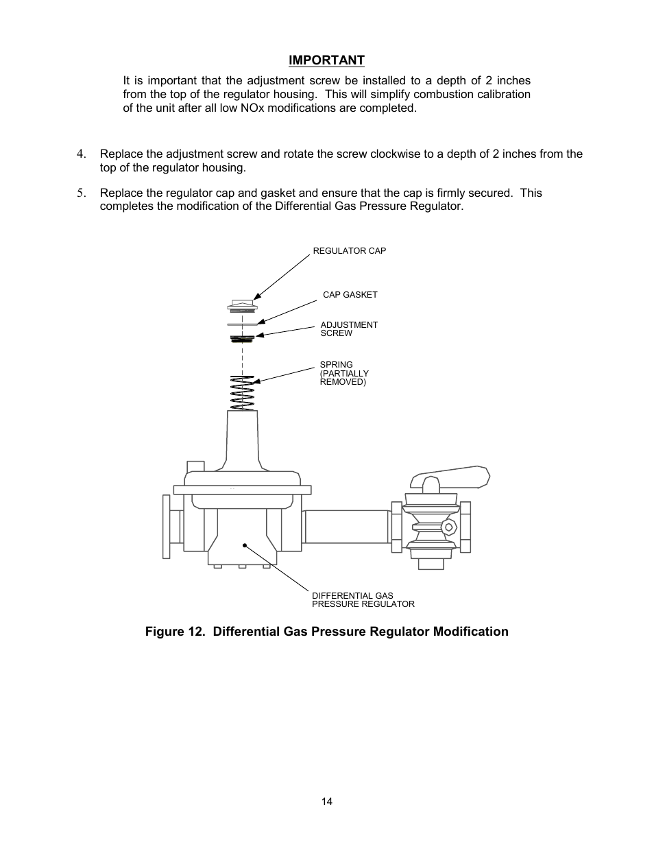 AERCO KC Standard to Low NOx Convertion Instructions User Manual | Page 14 / 43