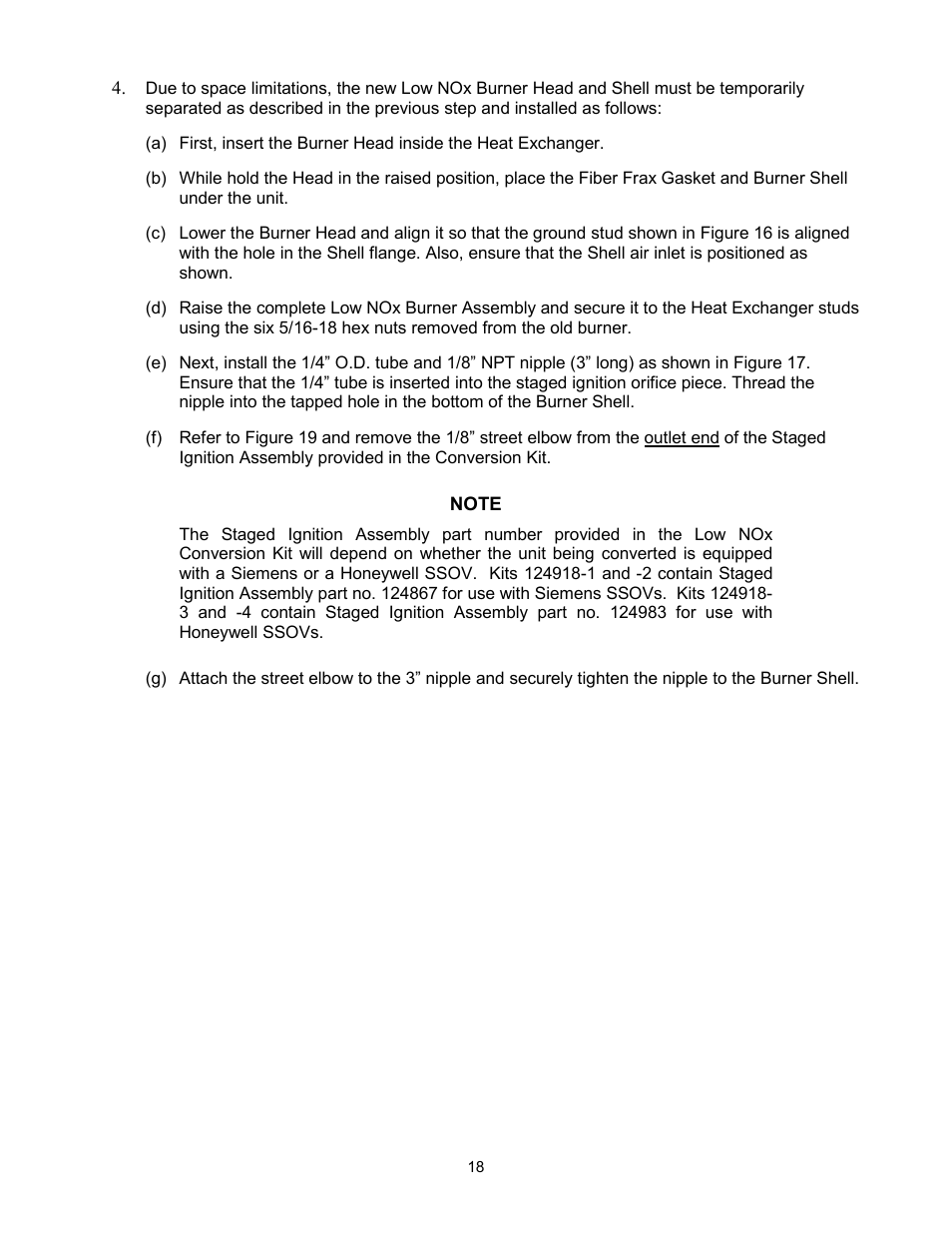 AERCO KC Standard to Low NOx Convertion Instructions User Manual | Page 18 / 43
