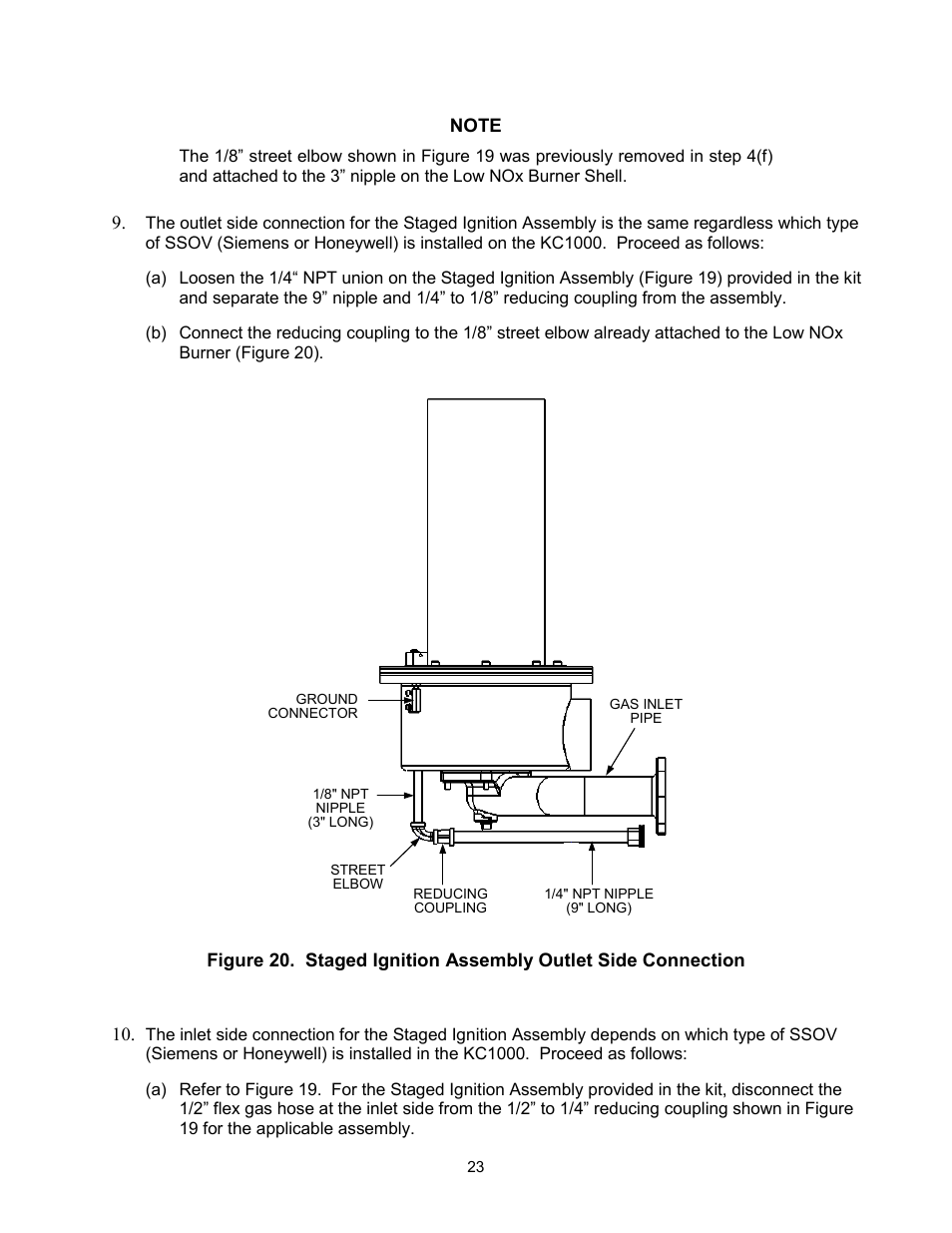 AERCO KC Standard to Low NOx Convertion Instructions User Manual | Page 23 / 43